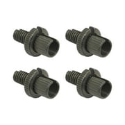 Haimni 4Pc 8Mm M8 Brake Clutch Cable Adjuster Nuts Bolts For Motorcycle Atv
